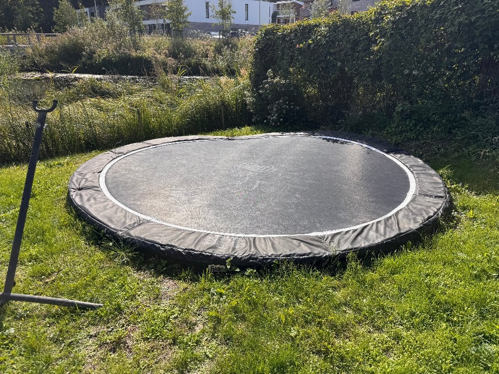 Trampoline 420 cm, Ophalen, Gebruikt