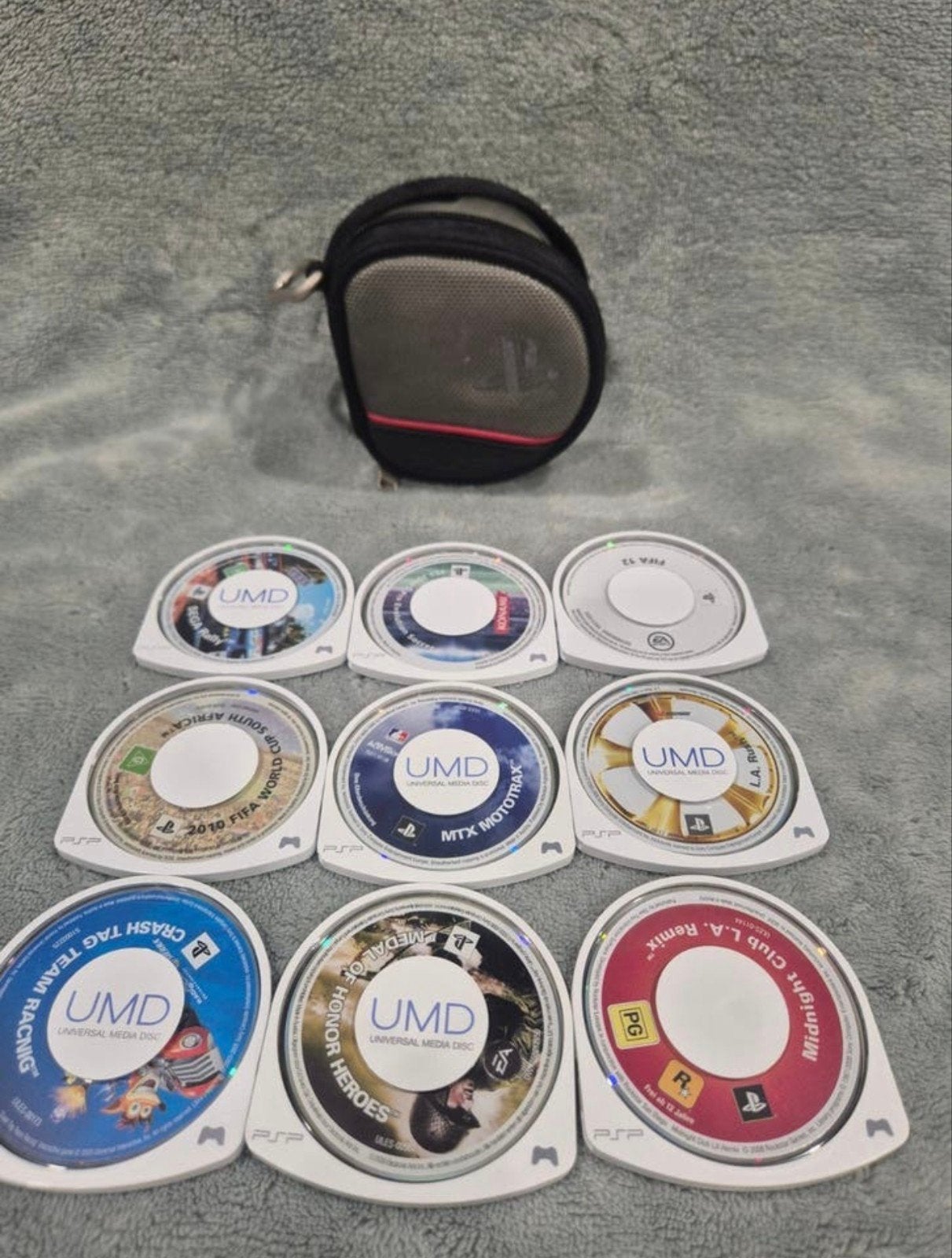 PSP UMD Games Collectie met Hoesje - 9 Spellen, Spelcomputers en Games, Games | Sony PlayStation Portable, Ophalen of Verzenden