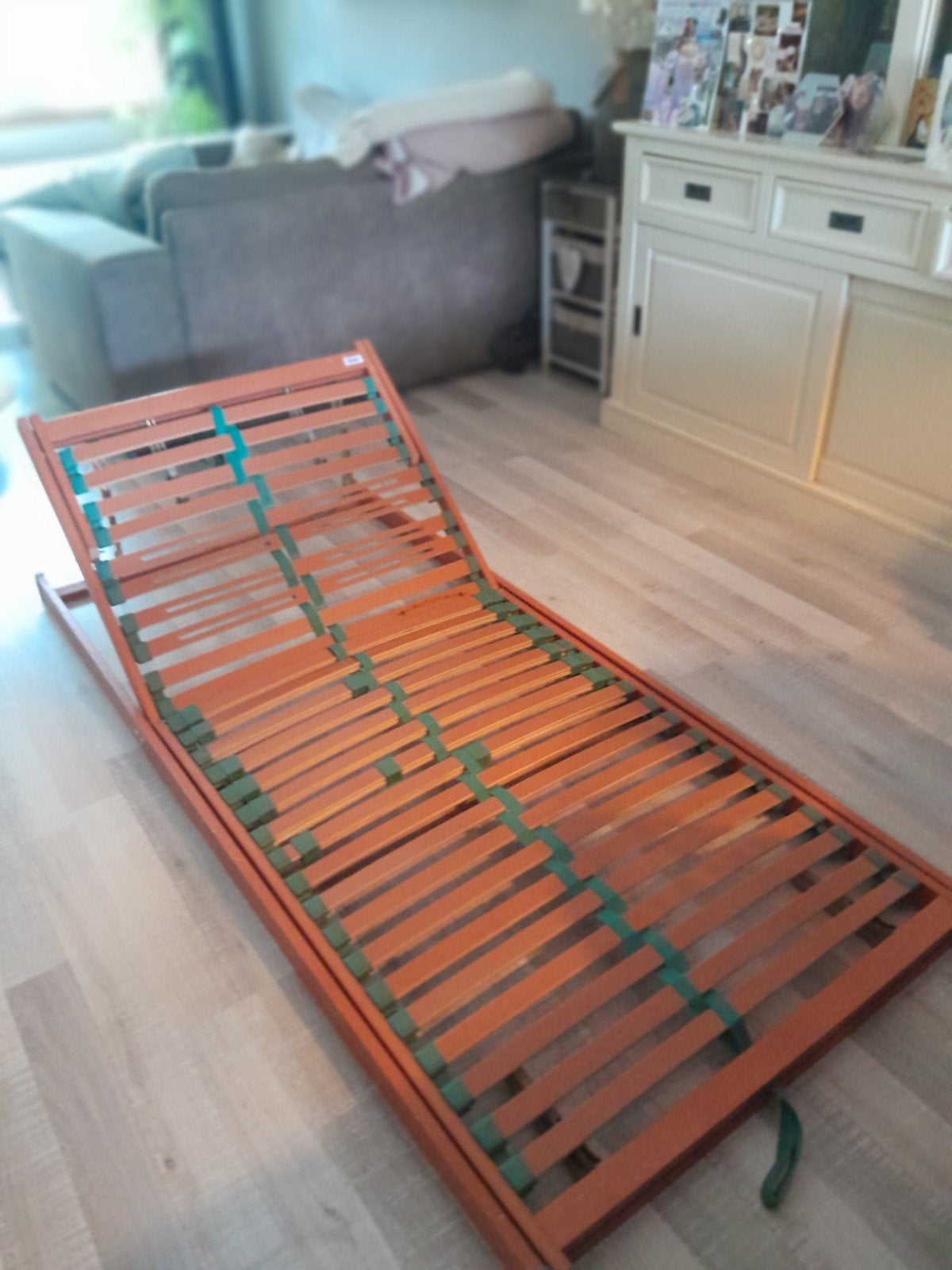 Verstelbare lattenbodem - Eenpersoons, Ophalen, Verstelbaar, 90 cm, Eenpersoons