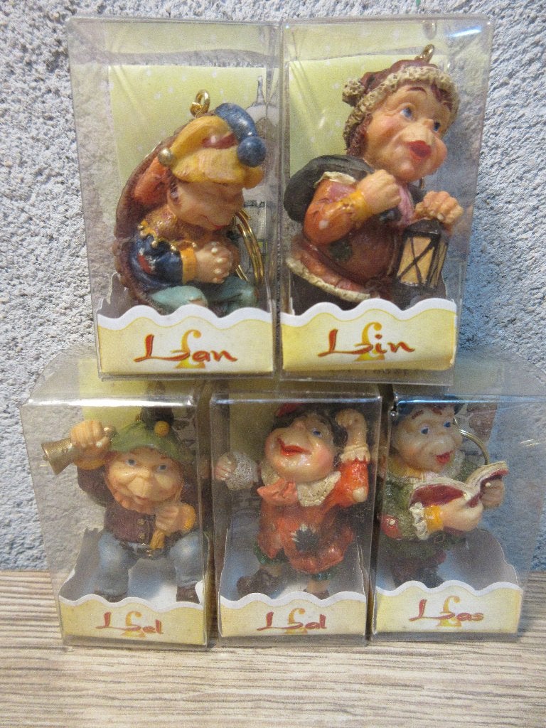 Mini laven laaf sleutelhangers, Verzamelen, Efteling, Ophalen of Verzenden, Zo goed als nieuw, Beeldje of Poppetje