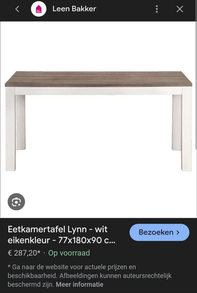 Tafel, dressoir, tv meubel Lynn van Leen Bakker, Huis en Inrichting, Kasten | Dressoirs, Ophalen, Zo goed als nieuw, 25 tot 50 cm