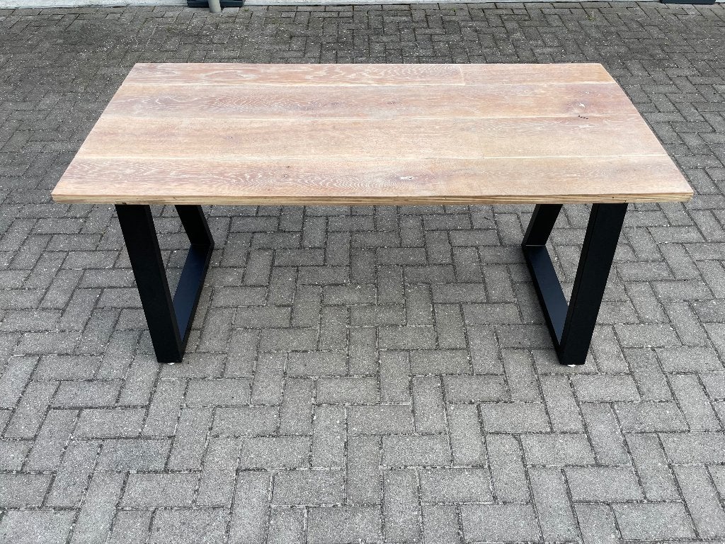 Zelfgemaakt bureau 150x70cm, Ophalen, Overige typen, 150 cm, Hout
