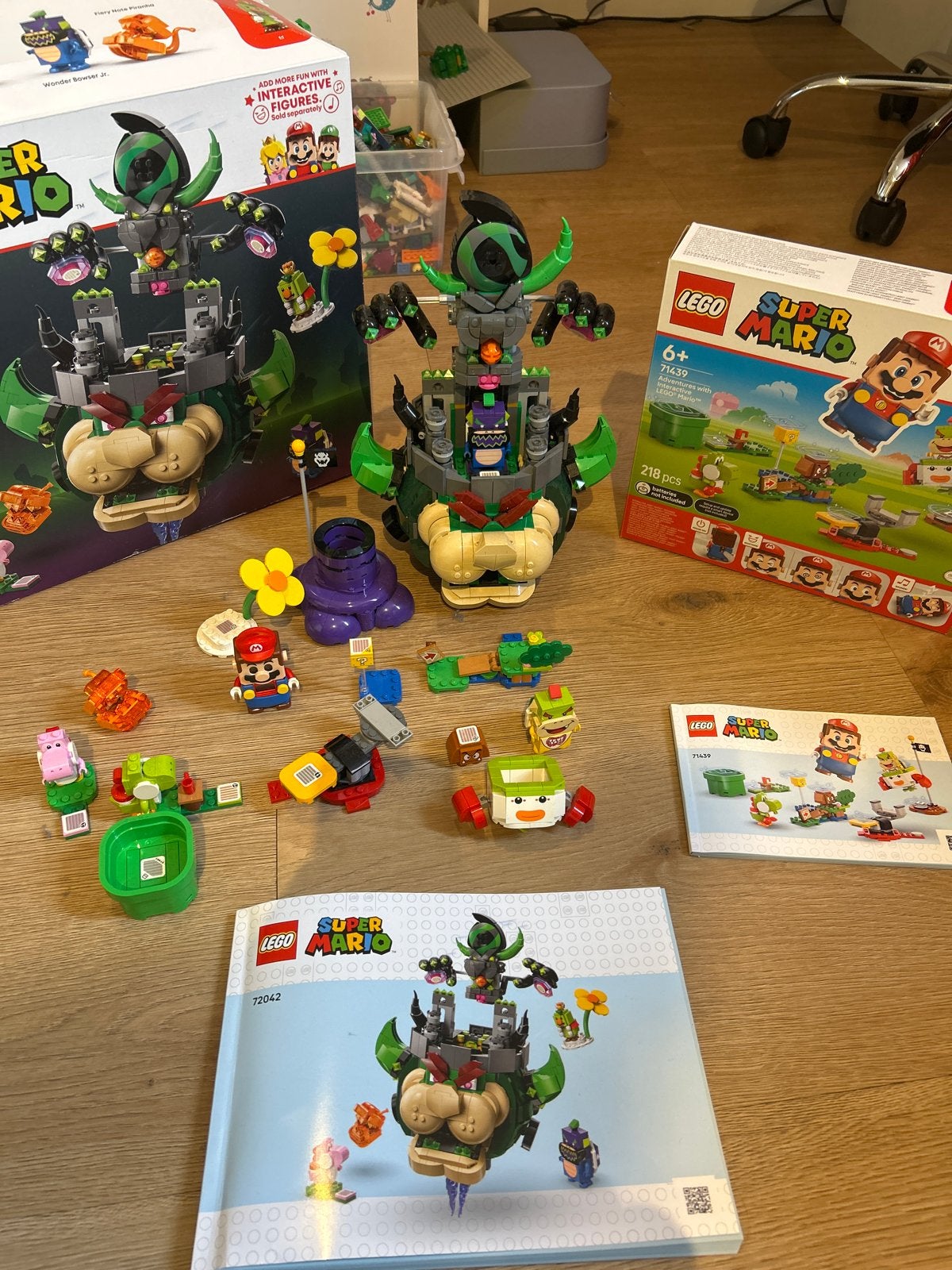 LEGO Super Mario: Bowser casteel & Avonturen met Mario, Verzenden, Zo goed als nieuw