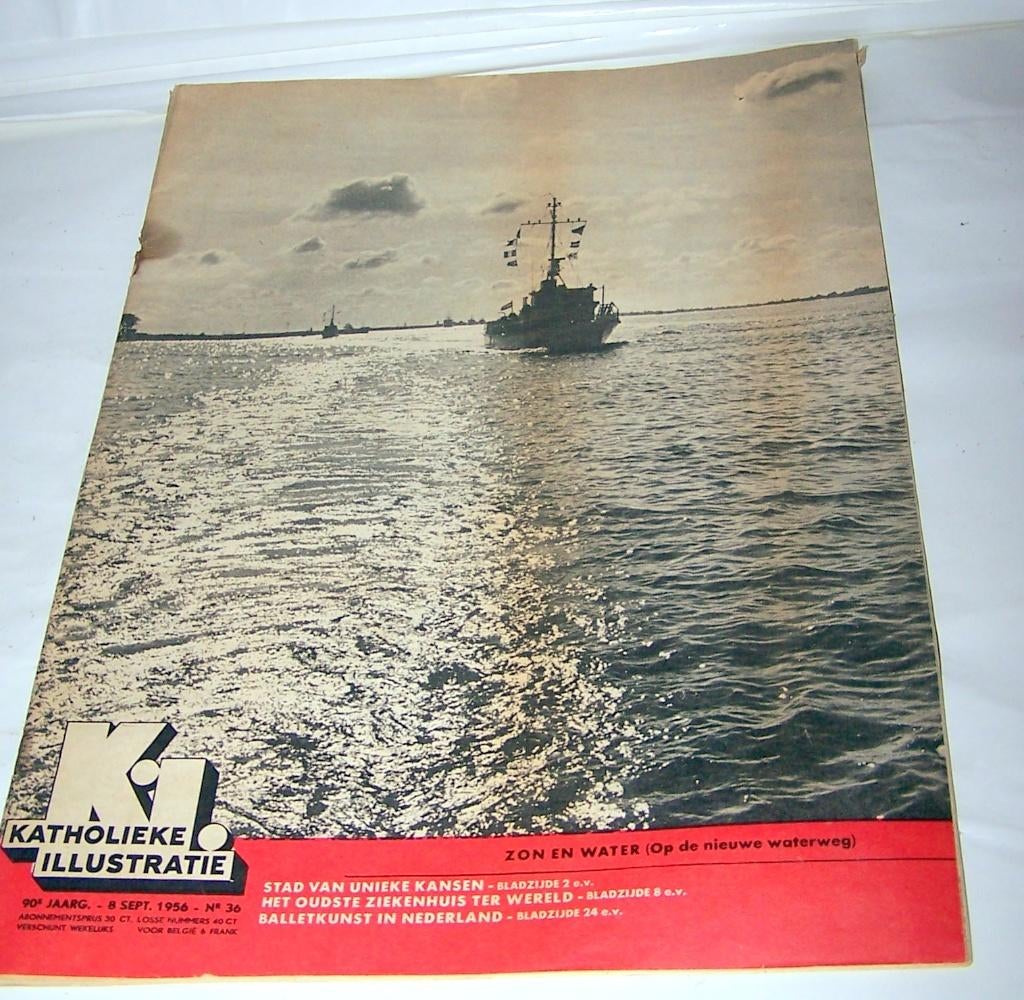 2x Katholieke Illustratie sept/nov 1956. Izgs., Ophalen of Verzenden