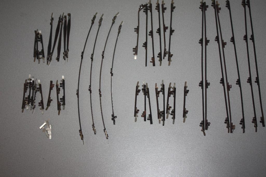 Oude Trix 30 stuks derde rail, Hobby en Vrije tijd, Modeltreinen | H0, Gebruikt, Gelijkstroom of Wisselstroom, Trix, Rails