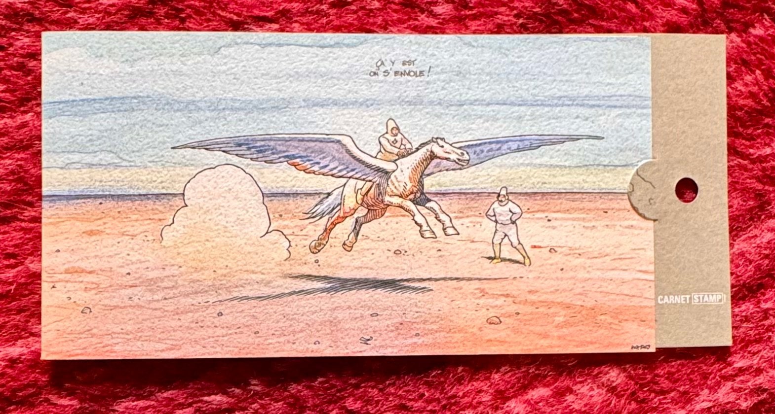 Moebius Collectie: Starwatcher Postzegels, Poster & De Ogen, Eén comic, Ophalen of Verzenden, Europa