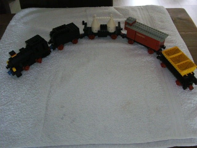 lego 12 Volt treinset 725, Kinderen en Baby's, Speelgoed | Duplo en Lego, Compleet, Gebruikt, Overige thema's, Lego