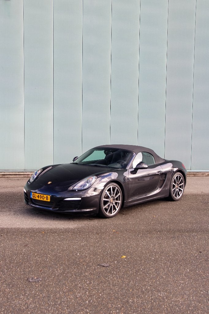 Porsche Boxster 981 2.7 PDK | PSE | PDLS | Bose | 20", Auto's, Achterwielaandrijving, Zwart, Cabriolet, Zwart