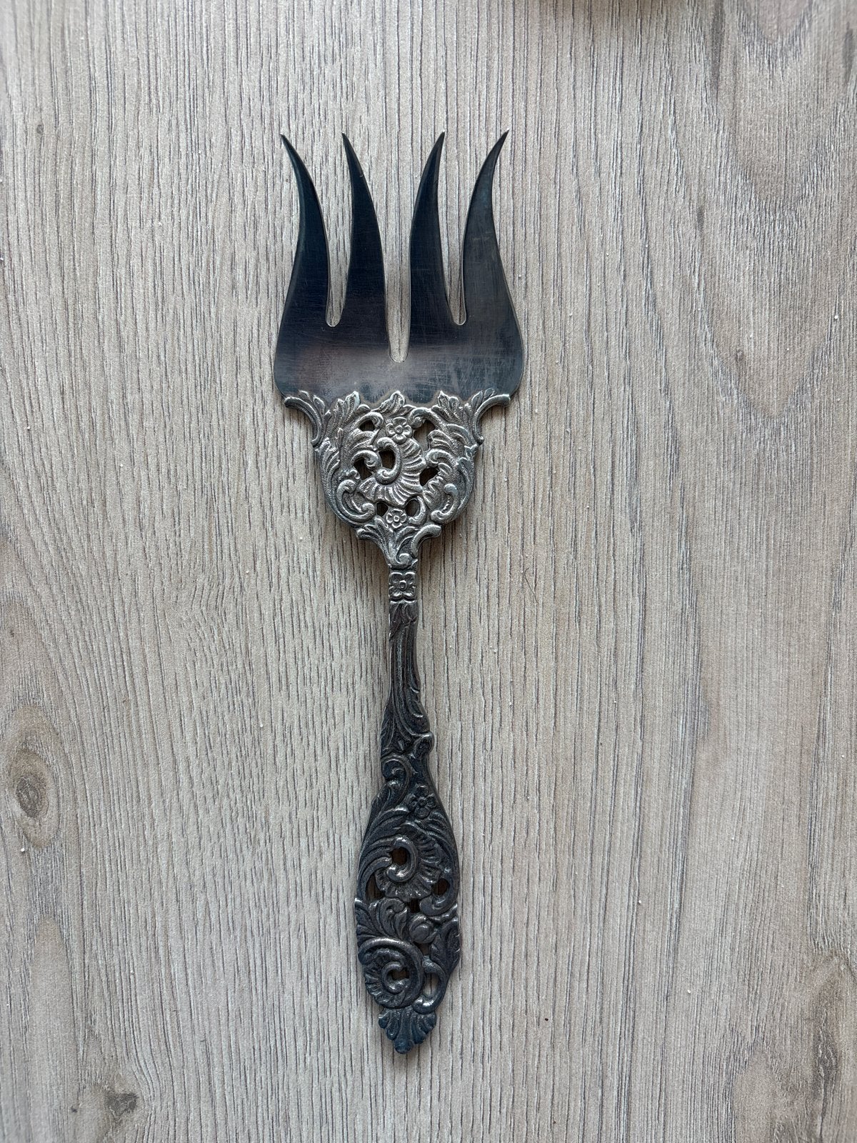Oud hollandsch Gero 90 Vleesvork model 635- Sierlijk Design, Ophalen of Verzenden