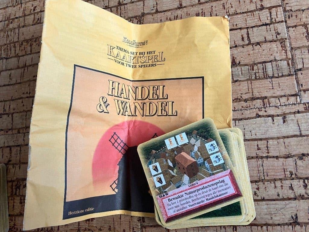 Kolonisten catan kaartspel uitbreidingsset handel & wandel, Een of twee spelers, Ophalen of Verzenden, Gebruikt
