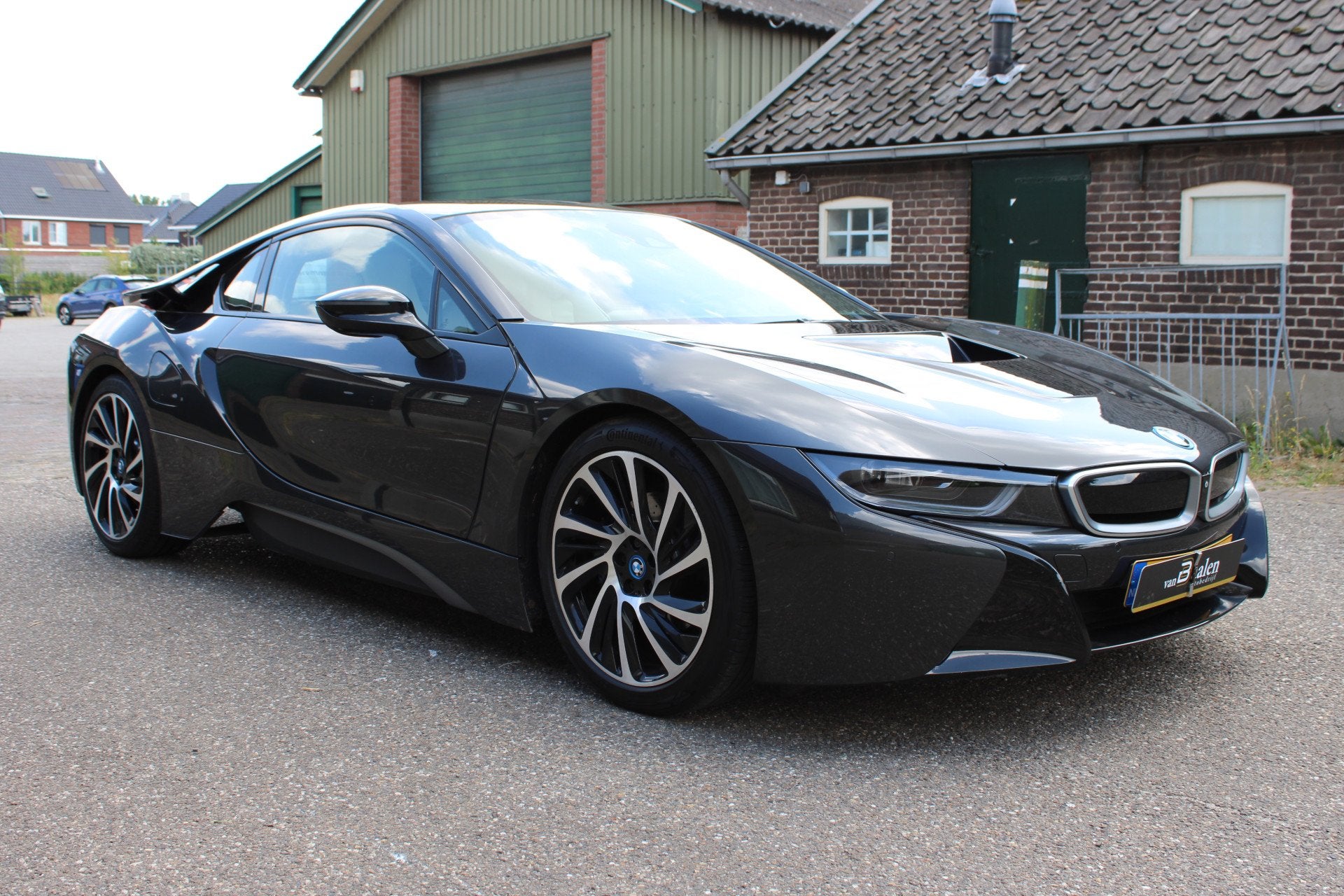 BMW i8 1.5 PHEV SOh 93.6% LEER CAMERA HEAD UP ORG NL 141000K, Auto's, Automaat, Dealer onderhouden, Euro 6, 48 km/l