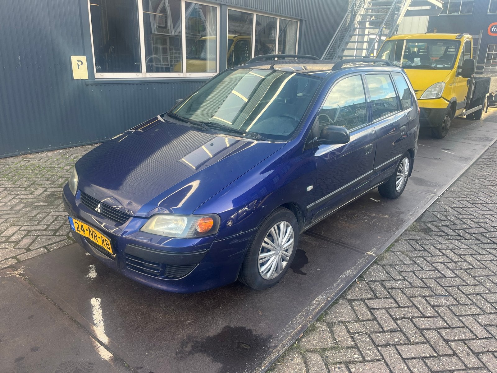 Mitsubishi Space Star 1.6 Family 2004 Blauw, Auto-onderdelen, Ophalen of Verzenden, Gebruikt, Mitsubishi