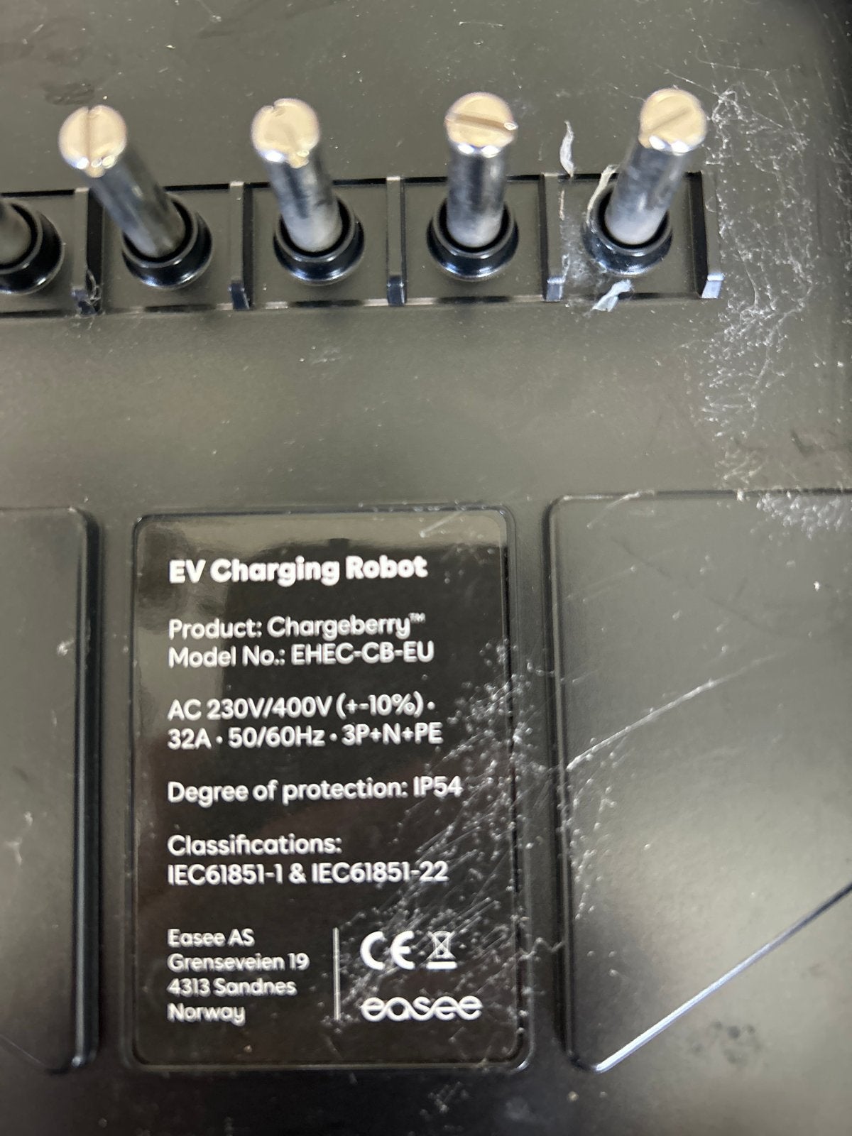 Easee Chargeberry EV Laadrobot - EHEC-C8-EU, Ophalen of Verzenden, Gebruikt