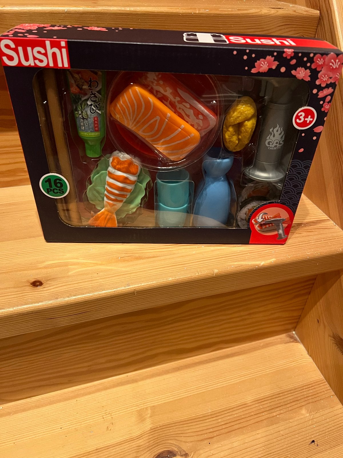 Sushi Speelset 16-delig - Nieuw in Doos, Ophalen of Verzenden, Nieuw, Jongen of Meisje