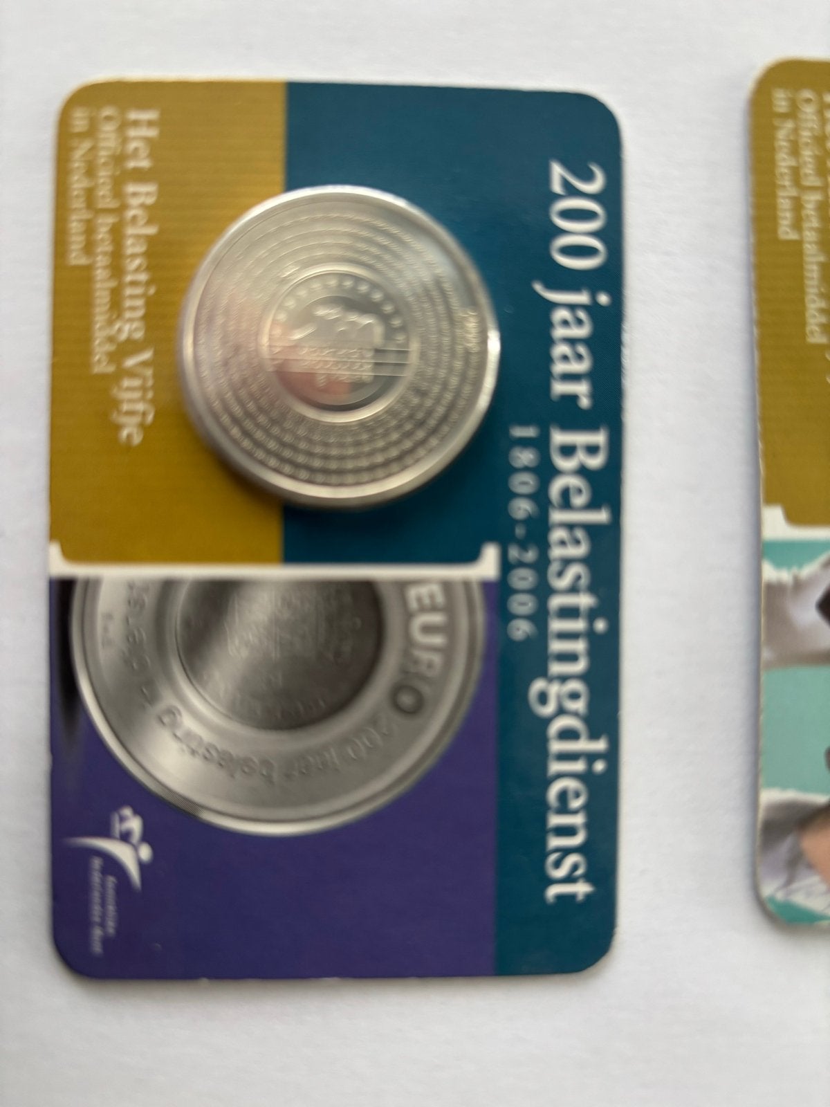 10 Zilveren Coincards - Diverse Thema's, Setje, Koningin Beatrix, Zilver, Euro's