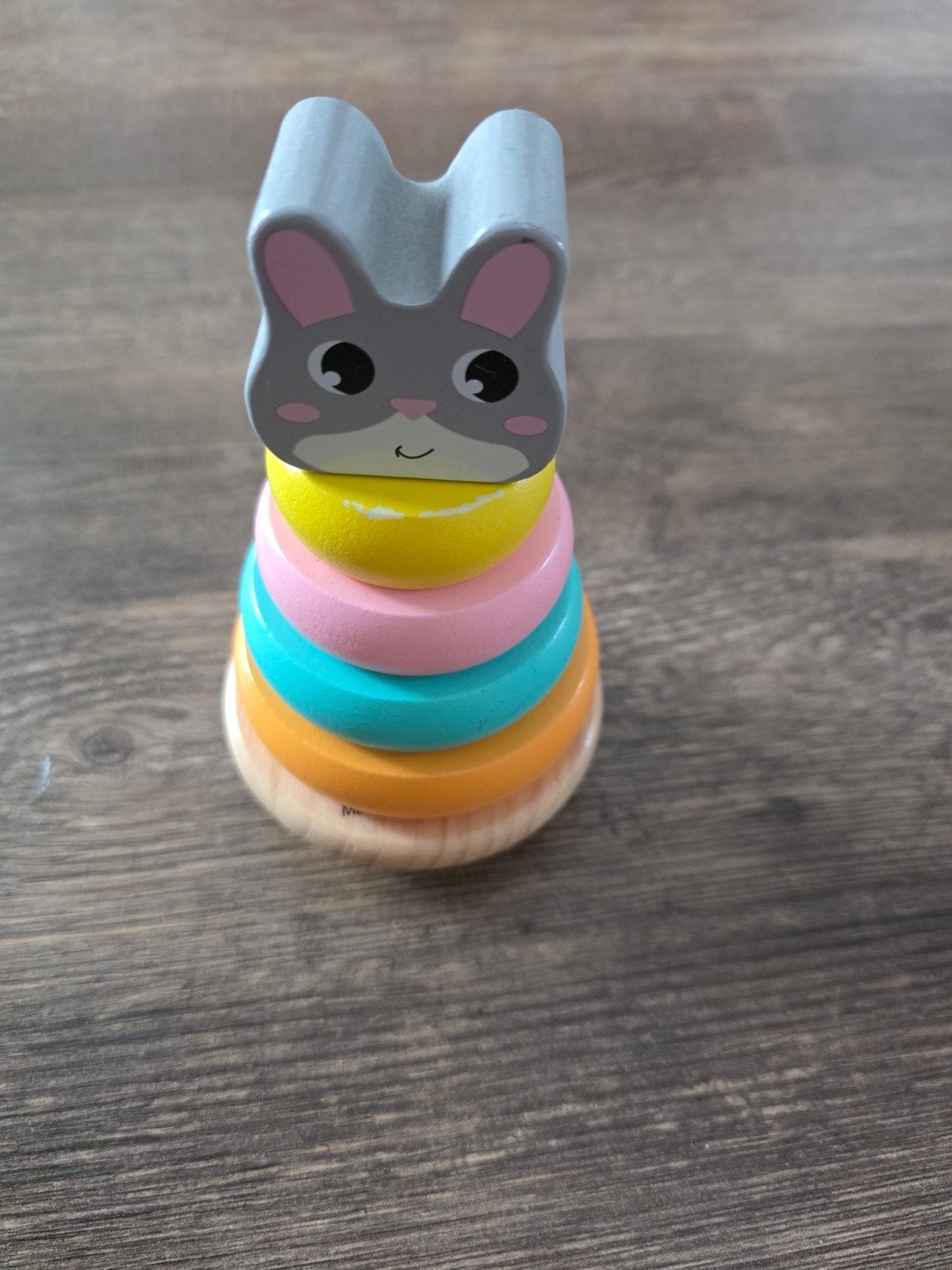 Houten Stapeltoren Konijn - Educatief Speelgoed, Kinderen en Baby's, Ophalen, Gebruikt, Overige typen