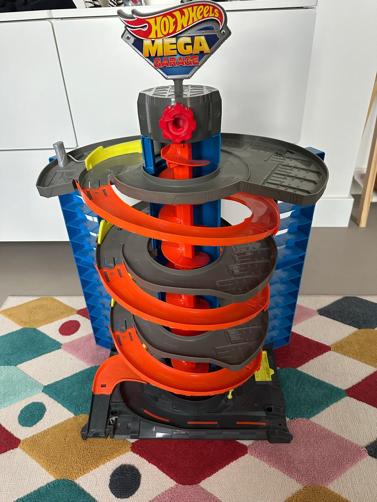 Hot Wheels Mega Garage - Groot speelplezier!, Ophalen, Gebruikt