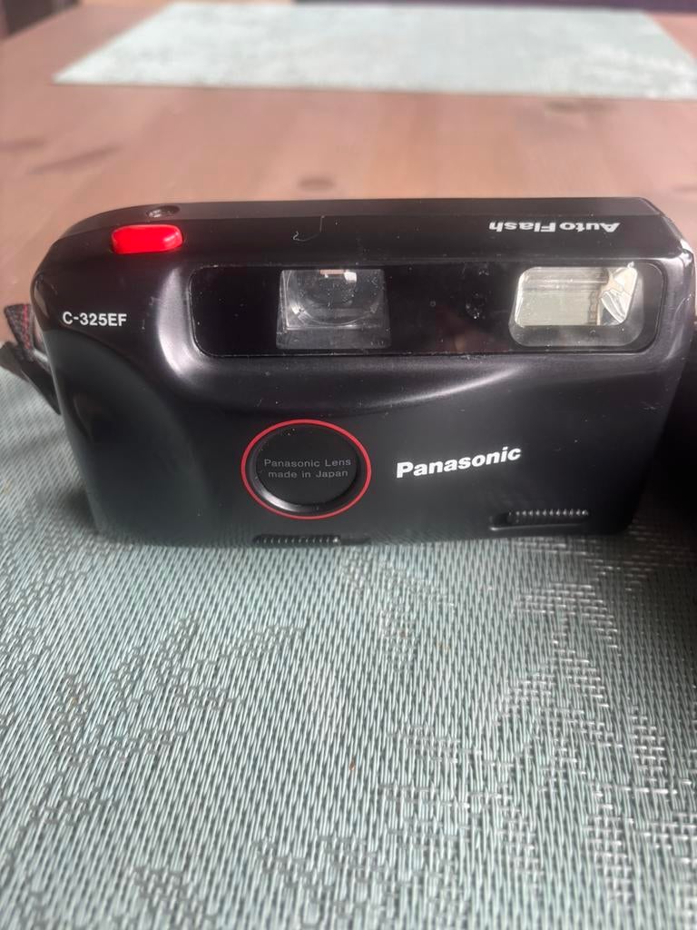 Panasonic c325 met originele tas, Audio, Tv en Foto, Fotocamera's Analoog, Ophalen of Verzenden, Zo goed als nieuw, Compact, Overige Merken
