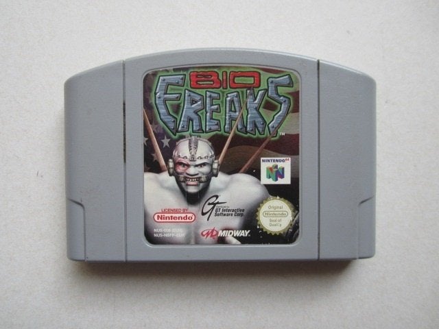 Bio Freaks N64 Biofreaks Nintendo 64, Spelcomputers en Games, Games | Nintendo 64, Vechten, 1 speler, Ophalen of Verzenden, Zo goed als nieuw