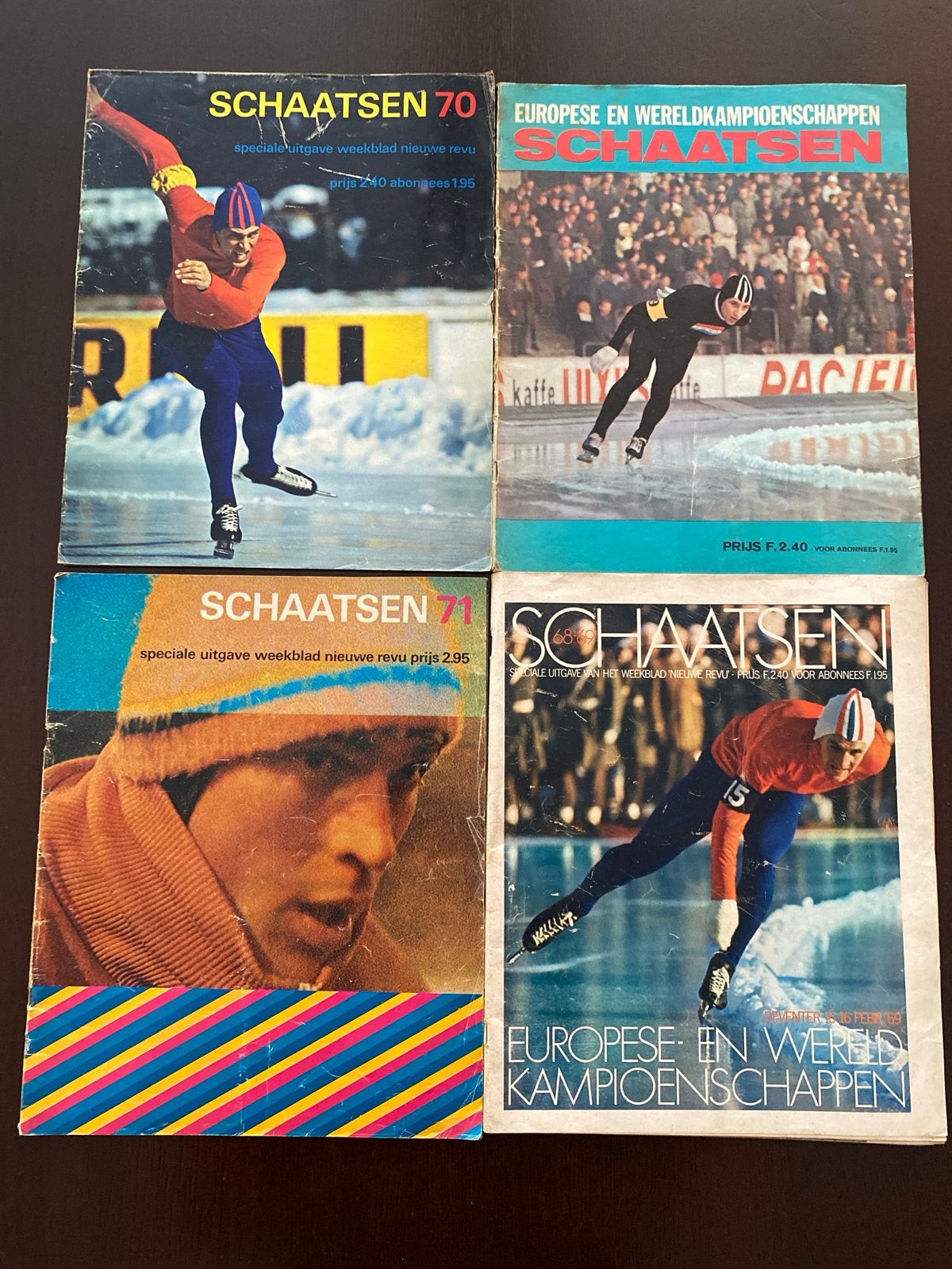 Schaatsen 70/71 - Speciale uitgave weekblad Nieuwe Revu, Boeken, Ophalen of Verzenden, Gelezen, Sport en Vrije tijd
