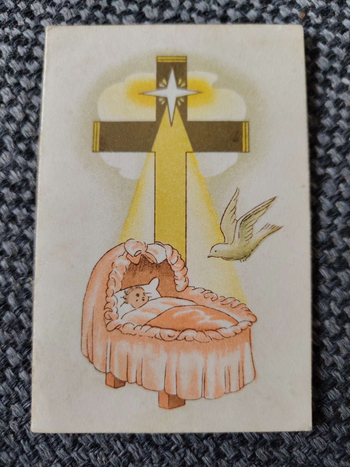 Theo, Verzamelen, Ophalen of Verzenden, Voor 1970, Geboortekaartje