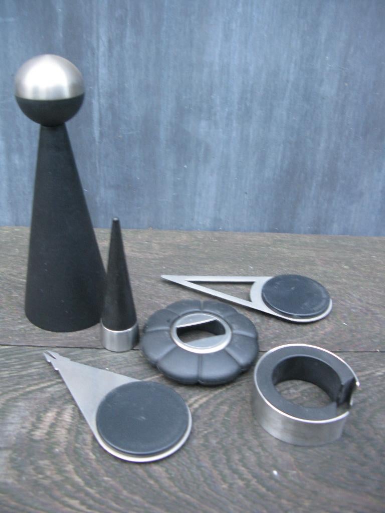WIJNACCESSOIRES/BARTOOLS ROSENDAHL DENMARK, Ophalen of Verzenden, Zo goed als nieuw, Metaal, Zwart