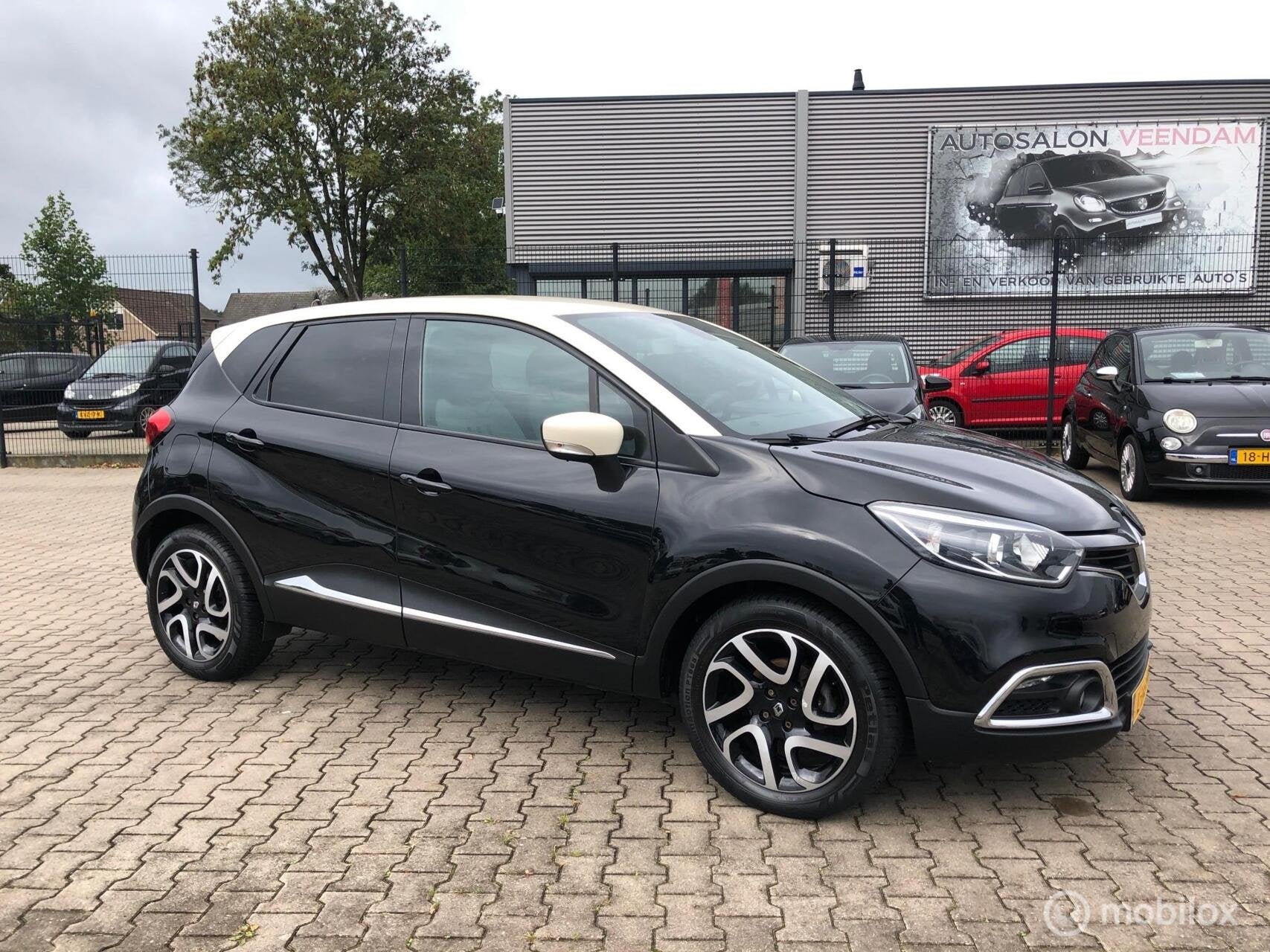 Renault Captur TCe Dynamique Navi Airco Led Trh, Voorwielaandrijving, 898 cc, Stof, Gebruikt