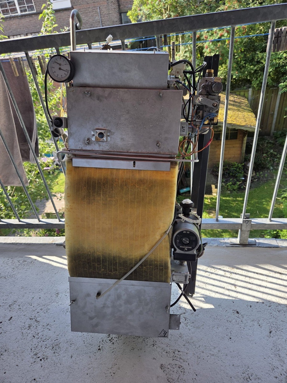 Intergas CW3 CV-ketel, Gebruikt, Cv-ketel of Combi-ketel, Minder dan 60 cm, Ophalen of Verzenden