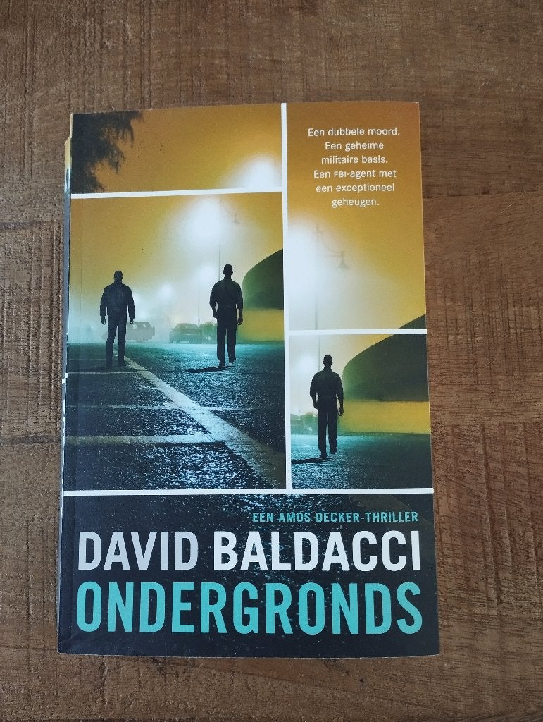 Ondergronds van David Baldacci, Ophalen of Verzenden, Zo goed als nieuw