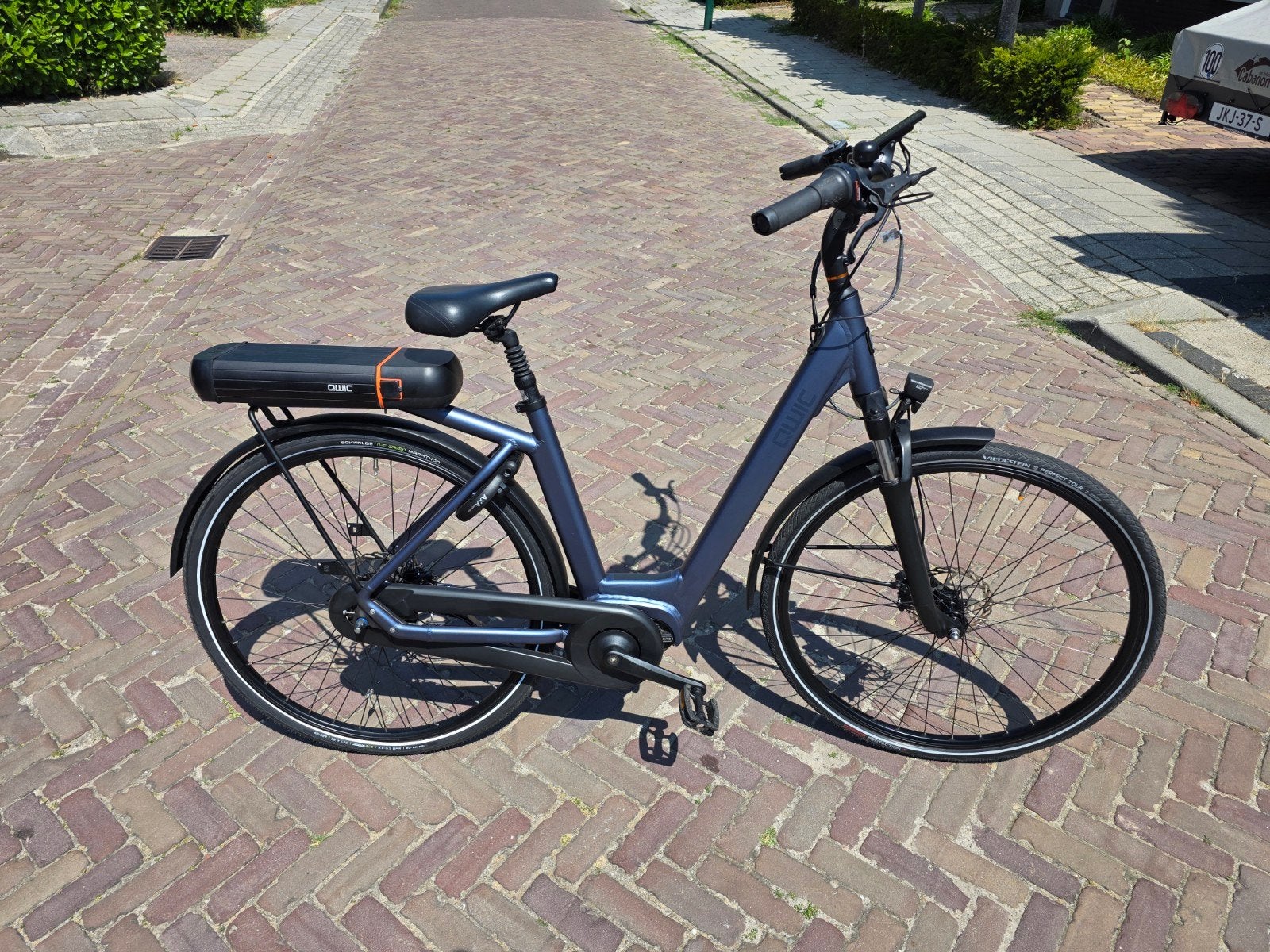 Qwic MN7 PREMIUM E-bike Bafang M420, 200km bereik, 53cm, Qwic, Gebruikt, Ophalen of Verzenden, 51 tot 55 cm