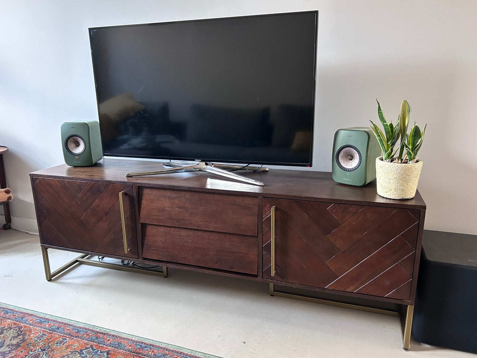 Dutchbone dressoir class, Ophalen, 150 tot 200 cm, Zo goed als nieuw, Minder dan 100 cm
