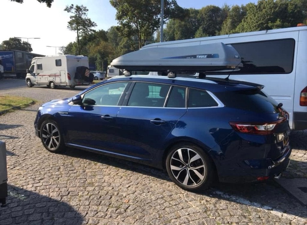 Dakkoffer Thule Alpine 700, Ophalen, Gebruikt
