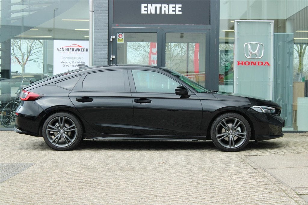 Honda Civic 2.0 HYBRID 184PK Automaat Sport Black Emblem Pac, Auto's, Honda, Automaat, 12 maanden, Gebruikt, 4 cilinders