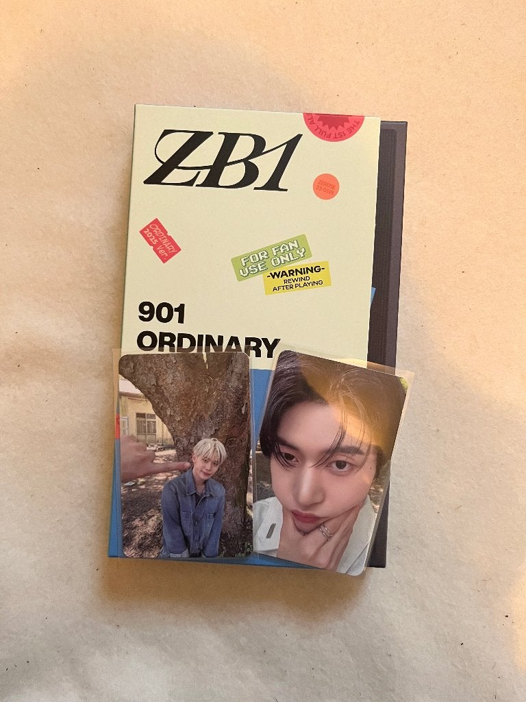 ZB1 never say never album kpop zerobaseone, Verzamelen, Verzenden, Zo goed als nieuw, Cd of Plaat