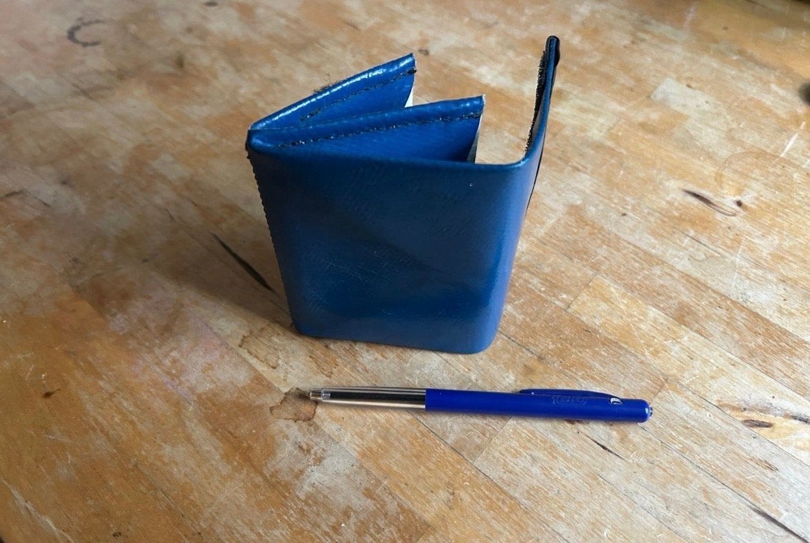 Freitag F50 E.T. Portemonnee - Blauw, Ophalen of Verzenden, Gebruikt, Blauw, Overige merken