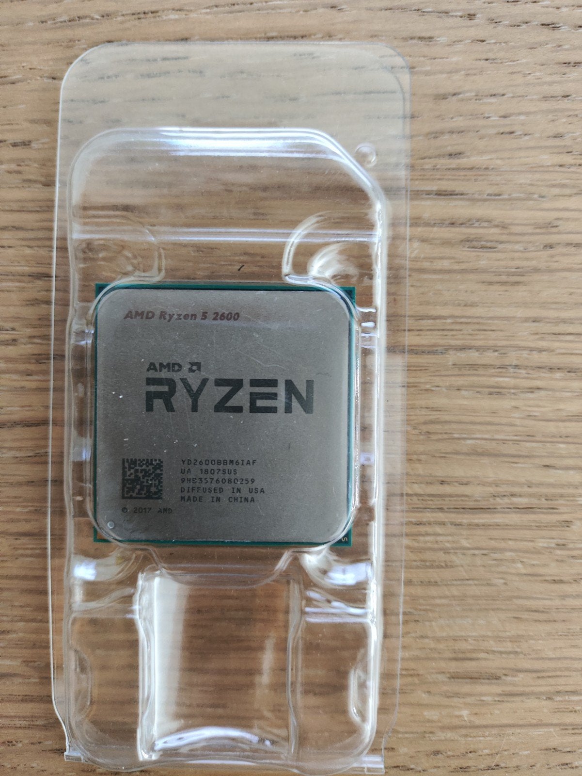 AMD Ryzen 5 2600 Processor, 6-core, Gebruikt, Ophalen of Verzenden, AM4