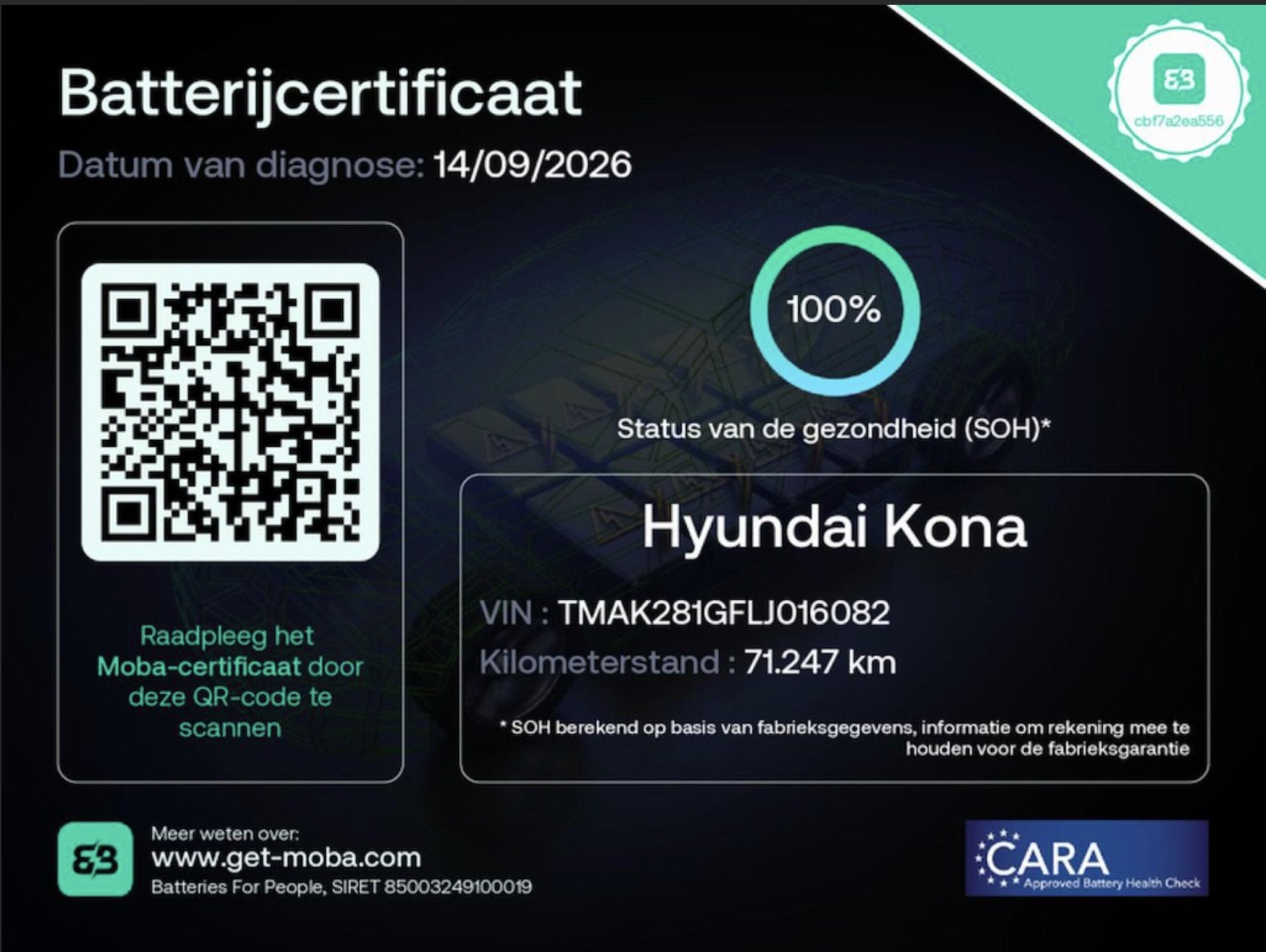 Foto 3 van Hyundai Kona EV Comfort 64 kWh |NAP|100% Batterij