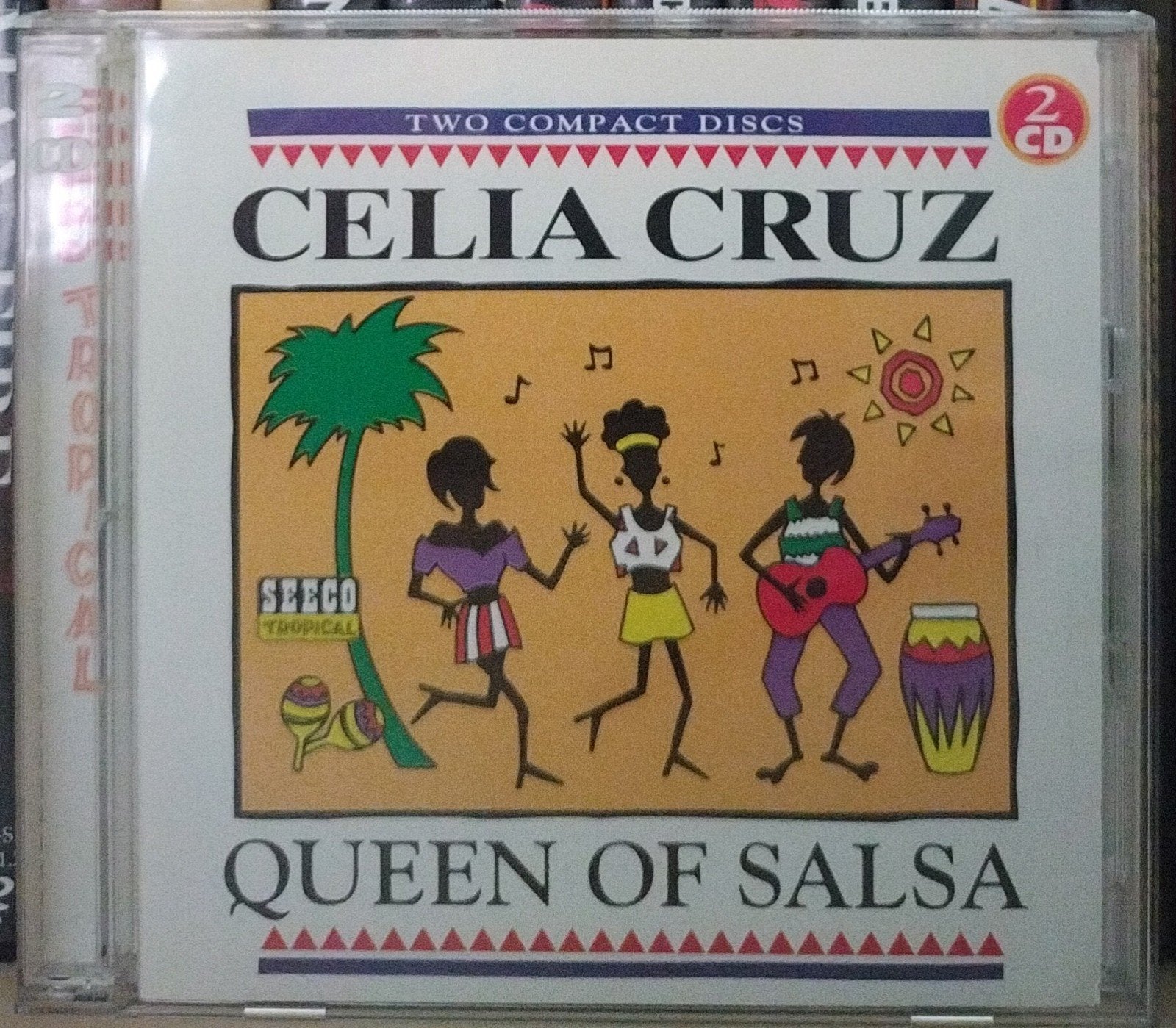 Celia Cruz - Queen of Salsa (2CD), Inclusief doosje, Salsa, Ophalen of Verzenden, Zo goed als nieuw