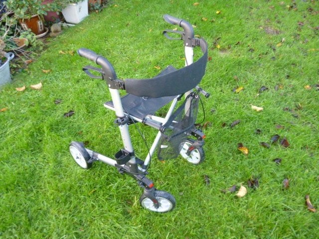 Rollator Vermeieren Quadri light zgan, Diversen, Ophalen, Opvouwbaar, Zo goed als nieuw