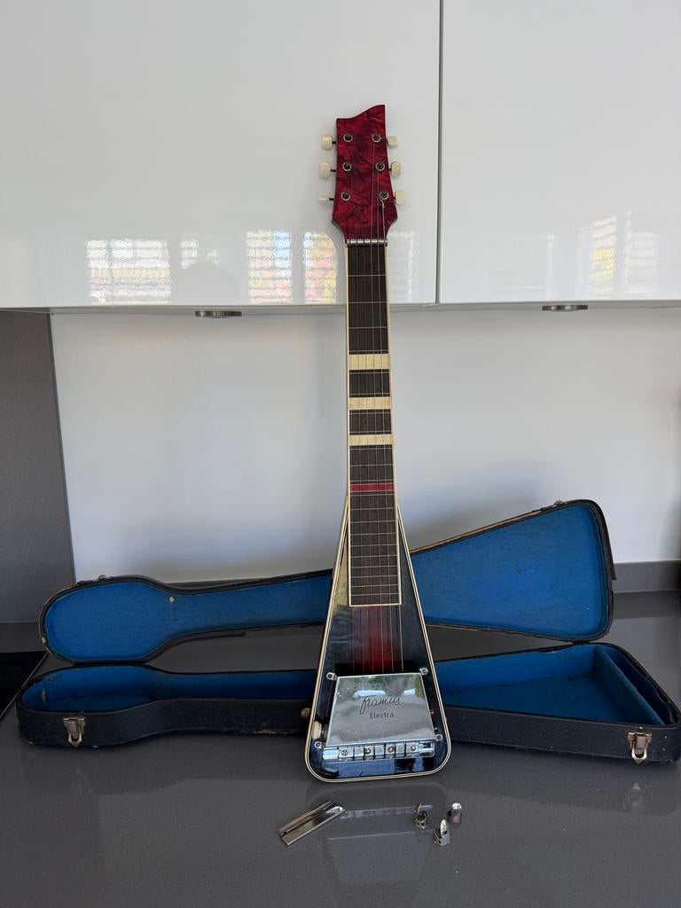 Framus Electra Lap Steel Gitaar - Vintage, Muziek en Instrumenten, Ophalen of Verzenden, Gebruikt, Solid body, Overige merken