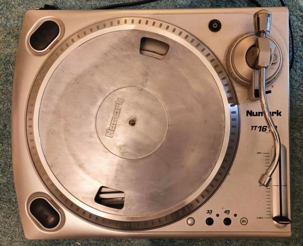Numark TT 1610 Platenspeler - Perfect Werkend en Stabiel, Audio, Tv en Foto, Platenspelers, Ophalen of Verzenden, Overige merken