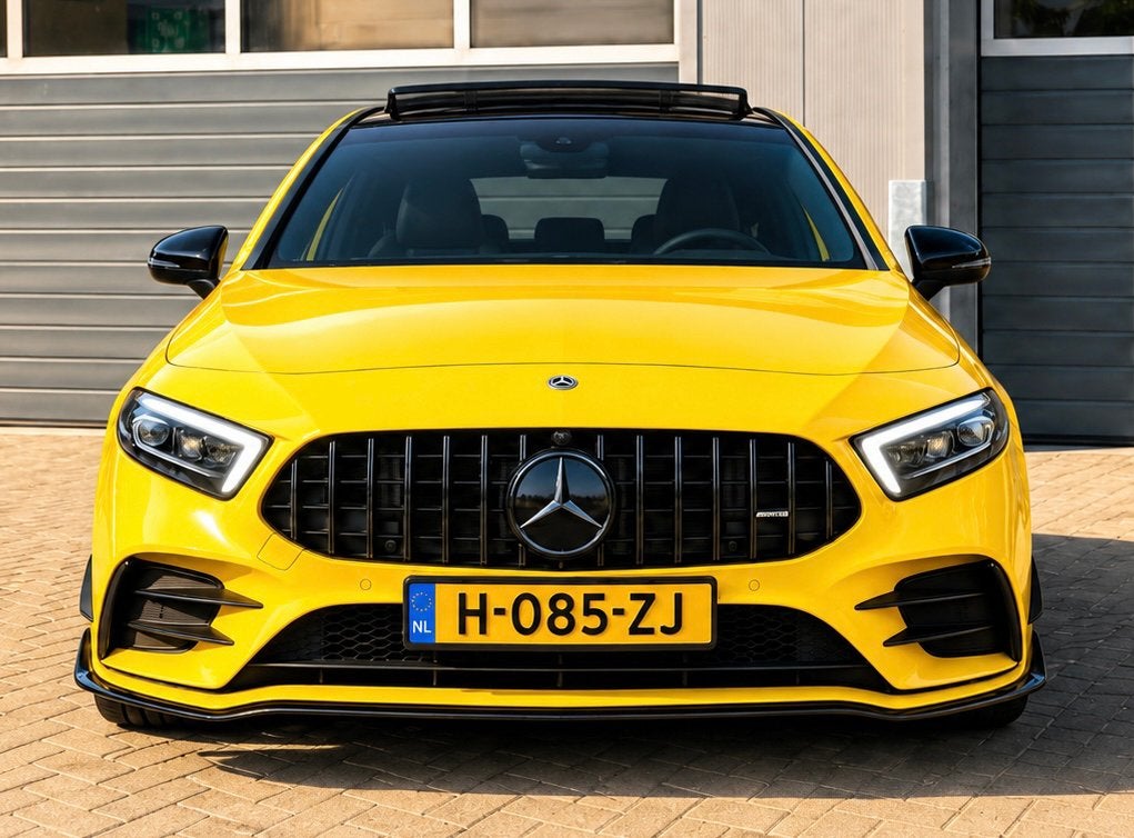 ‼️MERCEDES A35 AMG EDITION 1 4MATIC 306PK AMG SPEEDSHIFT‼️, Automaat, 4 cilinders, 2000 kg, Geel