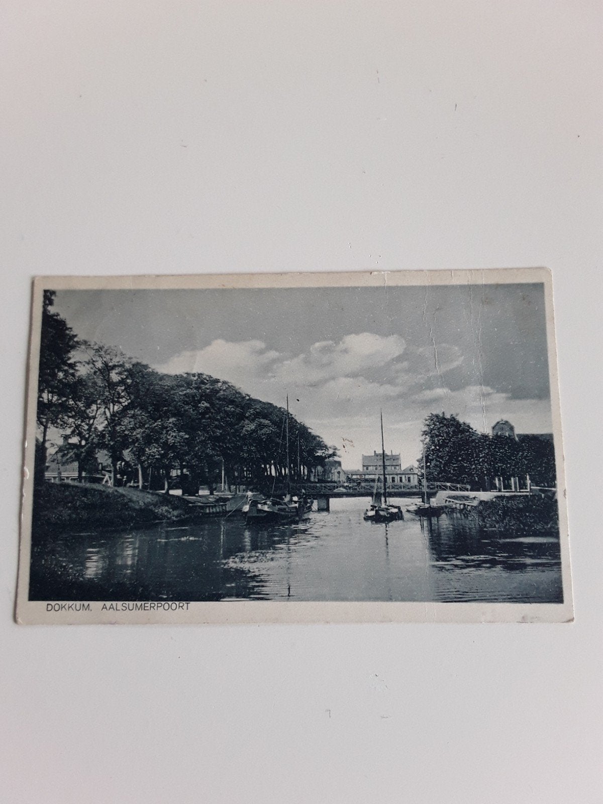 Dokkum, Ophalen of Verzenden, 1920 tot 1940, Gelopen, Friesland