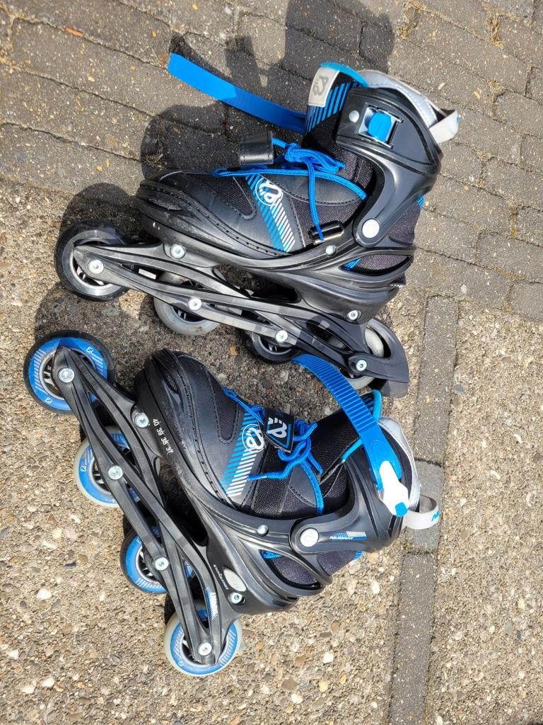 Nijdam Inline Skates (37-40) met helm en beschermers, Sport en Fitness, Schaatsen, Ophalen of Verzenden