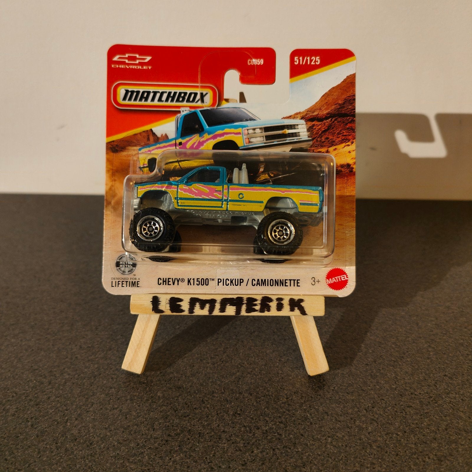 Matchbox Chevy K1500 Pickup Camionnette - Nieuw, Ophalen of Verzenden, Nieuw, Auto