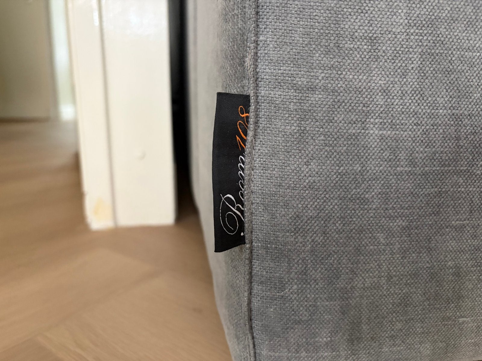 Room108 Hoekbank Grijs - Zo goed als nieuw, Ophalen, Zo goed als nieuw, Stof