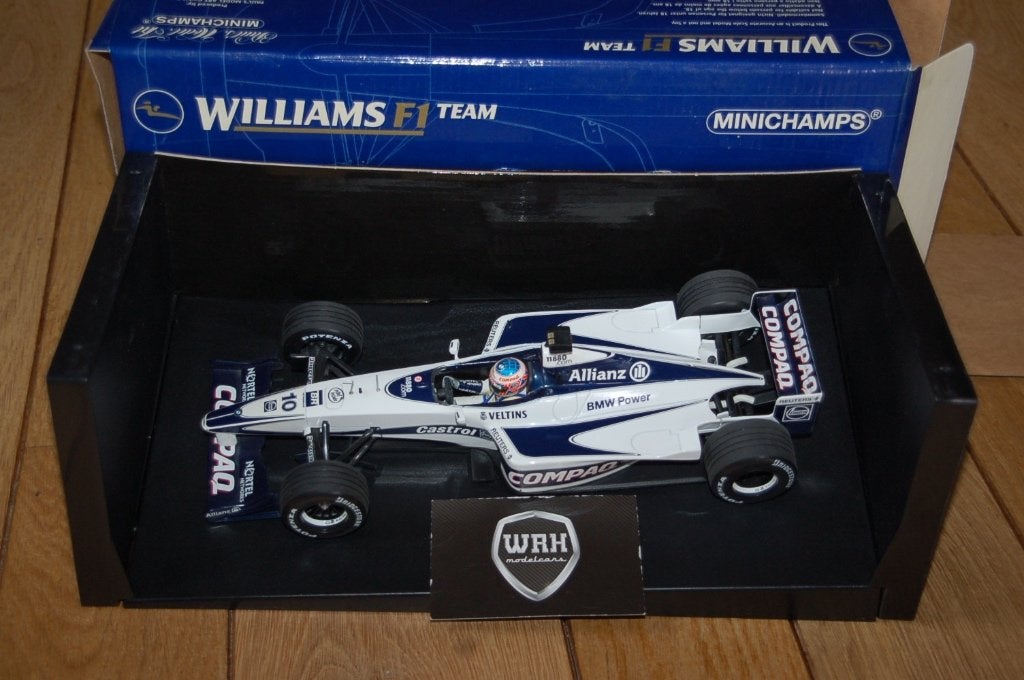 1:18 WILLIAMS FW22 F1 JENSON BUTTON Minichamps WRH, Verzenden, Zo goed als nieuw, Auto, MiniChamps