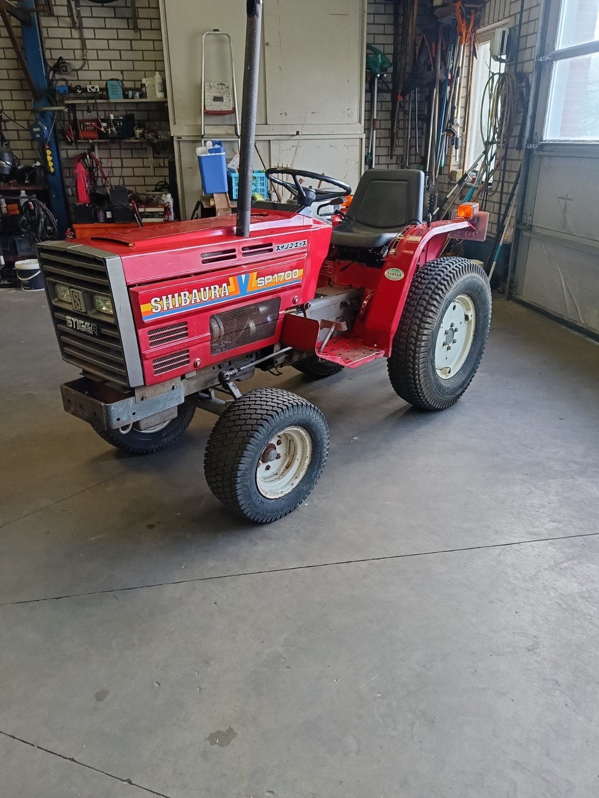 shibaura tractor, Ophalen, Gebruikt