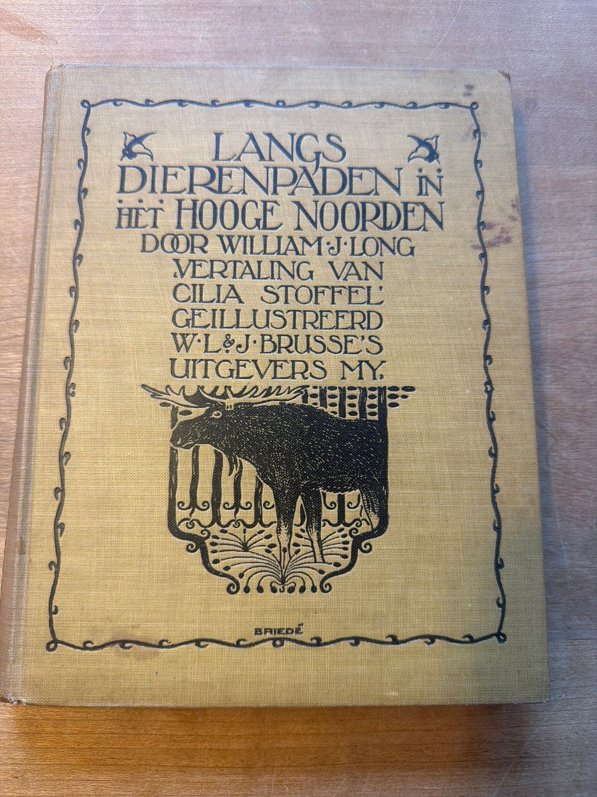 Langs Dierenpaden in het Hooge Noorden - William J. Long, Boeken, Ophalen of Verzenden, Gelezen, Natuur algemeen