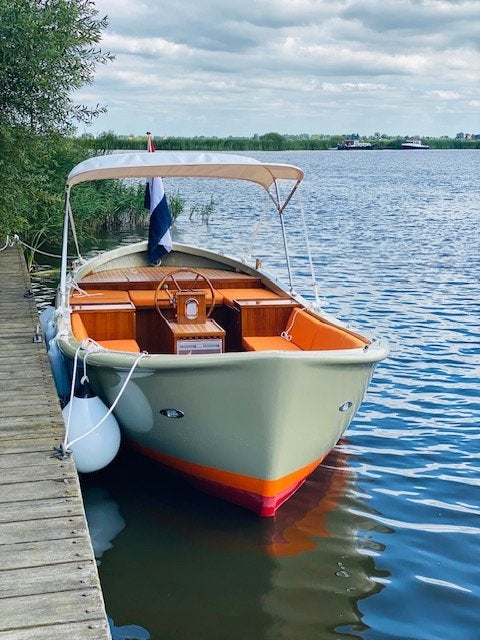 Sloep Harding Reddingssloep - gerenoveerd met boegschroef 7m, Ophalen, Binnenboordmotor, Diesel, Polyester
